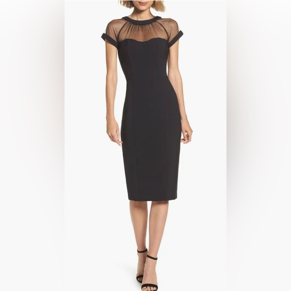 Maggy London black cocktail dress